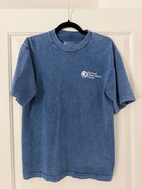 Forward Observations Group - Men's Washed Blue Crewneck T-Shirt
